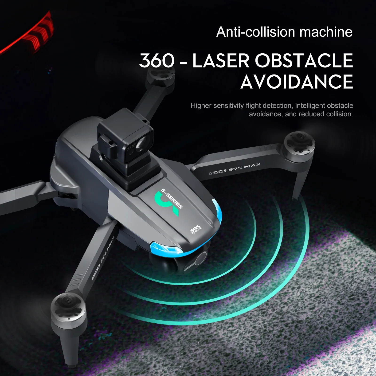 NEW S9S MAX MINI Drone 4K 2-Ax - đánh giá và giá Drone Aerial Photography