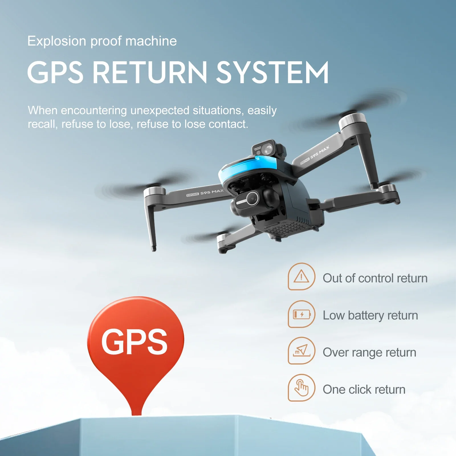 NEW S9S MAX MINI Drone 4K 2-Ax - đánh giá và giá Drone Aerial Photography