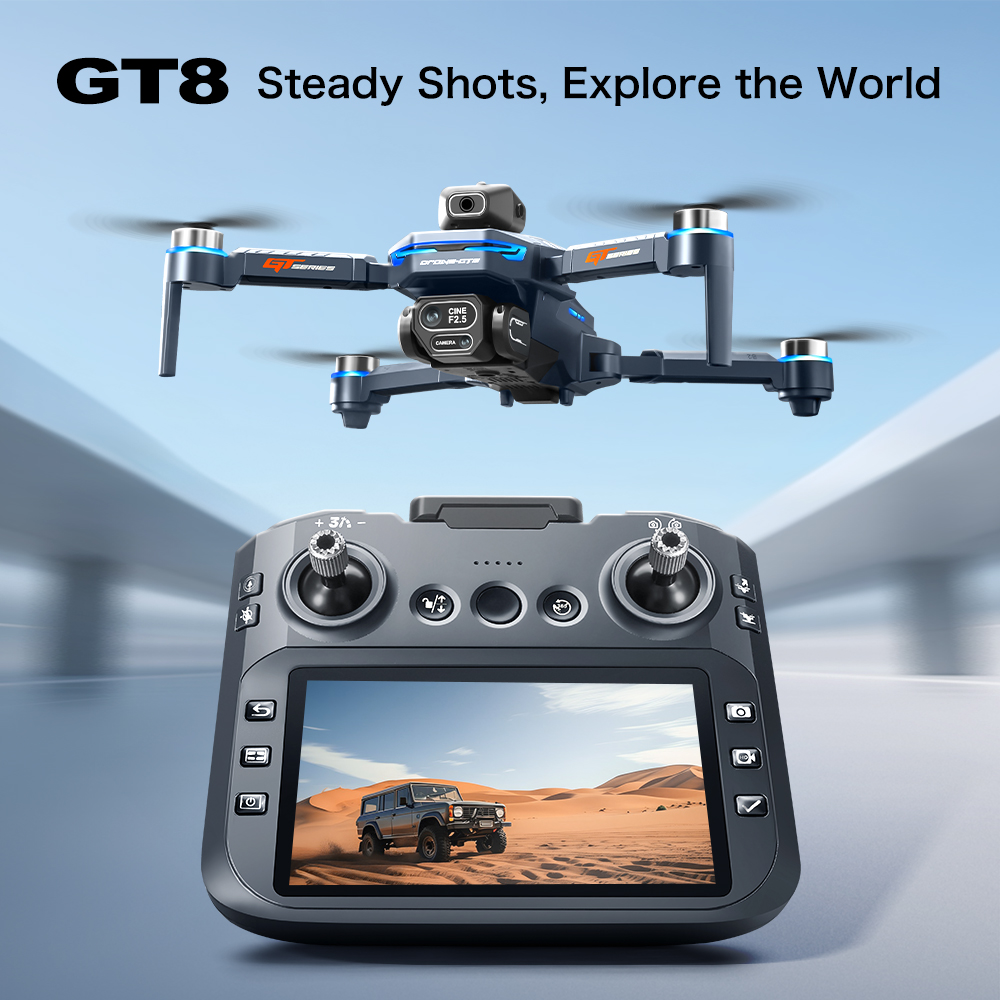 GT8 Max Foldable Drone 8K HD P - đánh giá và giá Drone Surveying
