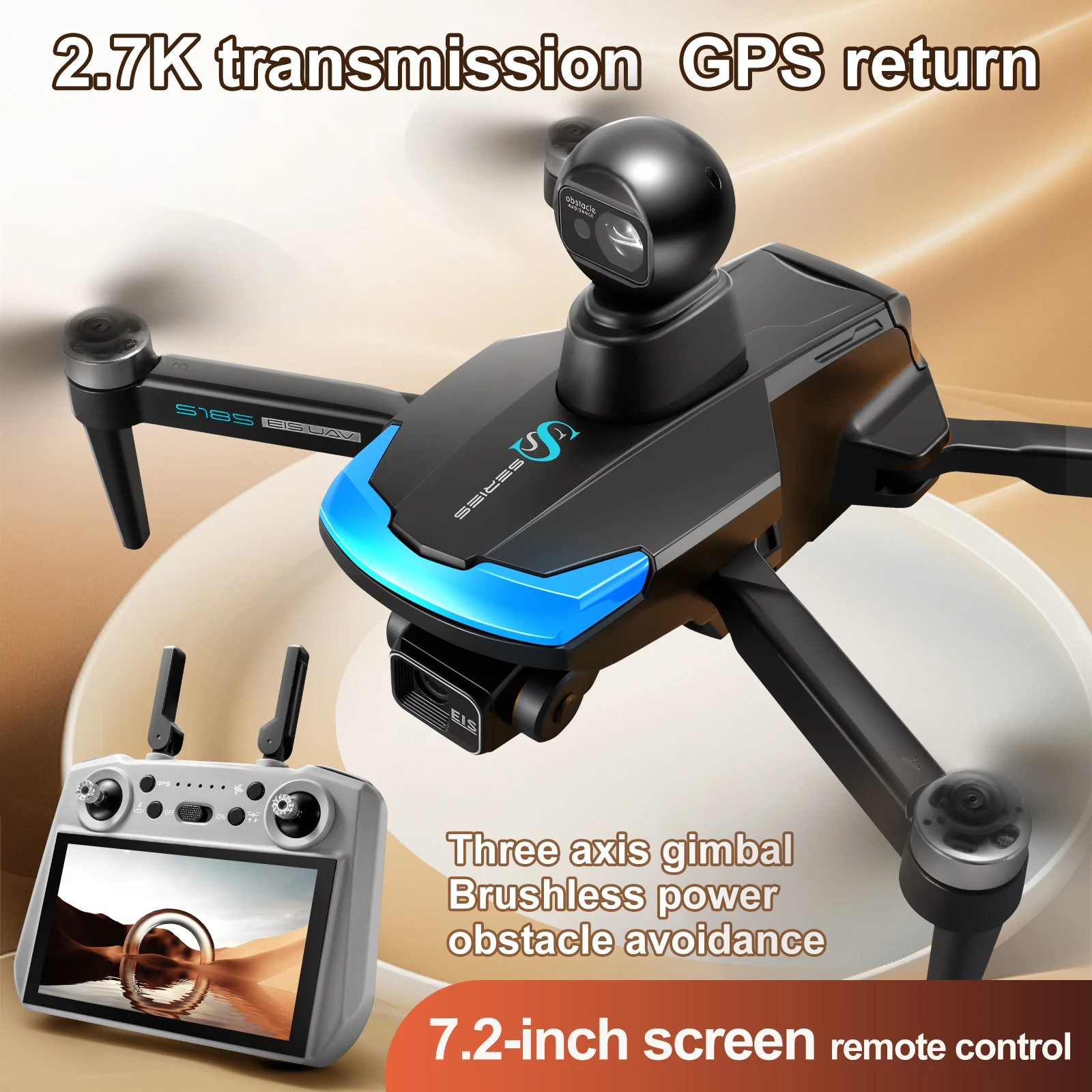 S185 Professional Drone 2.7K H - đánh giá và giá Drone Photogrammetry