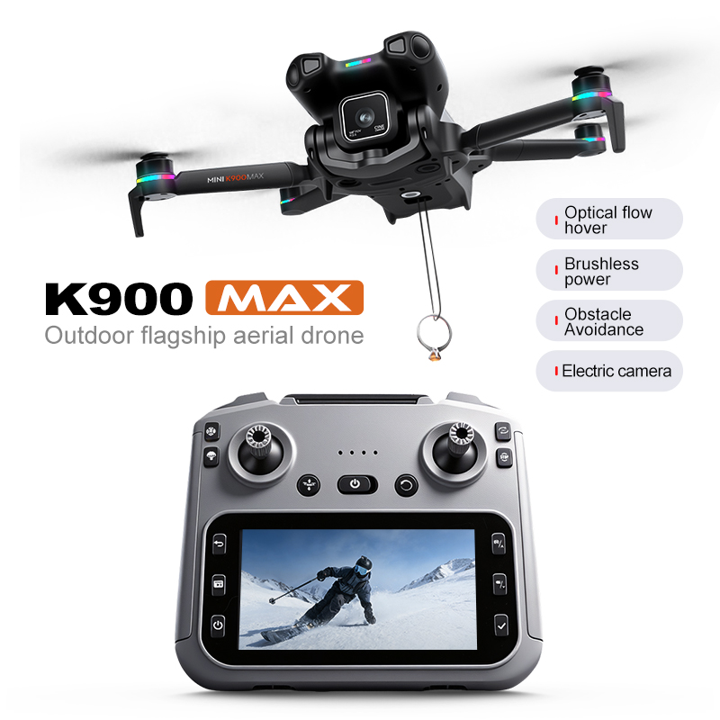New K900 MAX GPS Drone Cam Fis - đánh giá và giá Drone Photogrammetry