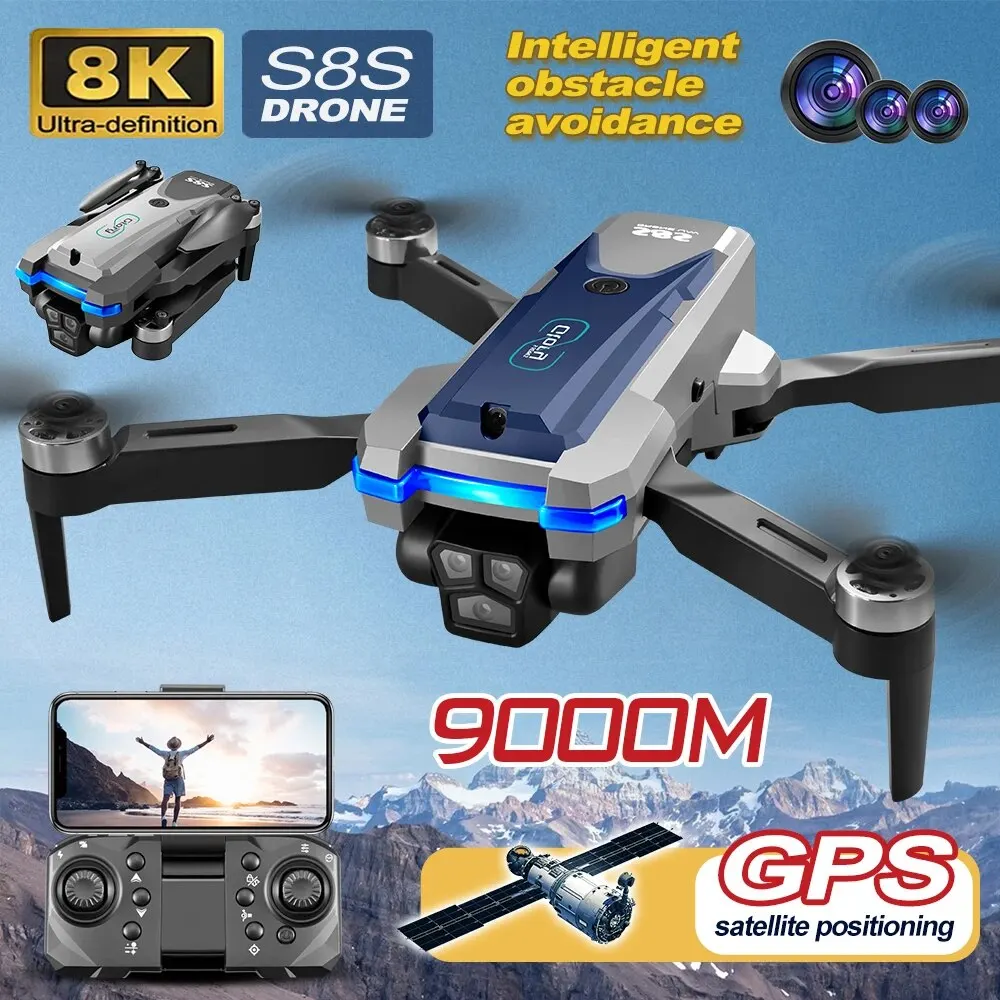 S8S GPS Drone 5G Wifi 8K HD Du - đánh giá và giá Drone Aerial Photography